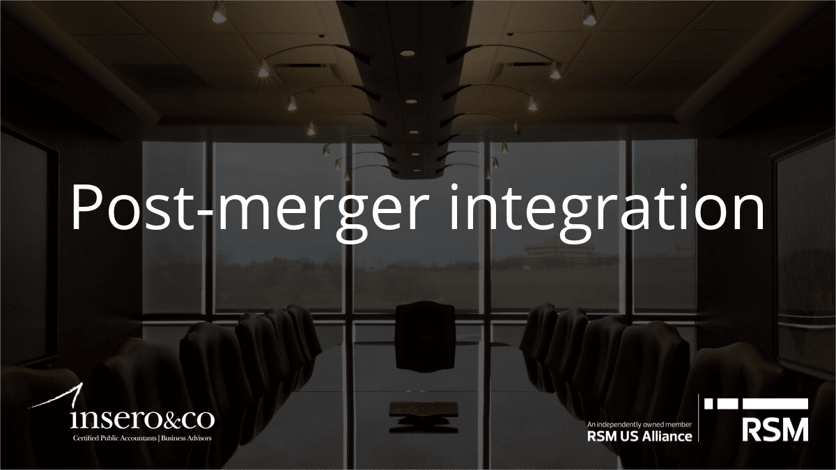 Post-merger integration strategies
