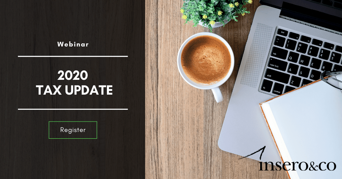 2020 Tax Update Webinar