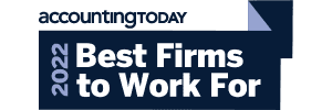 2022 best accounting firms to work for logo