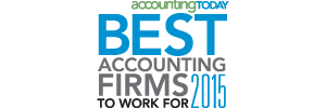 Best Accounting Firms to Work 2015 Logo