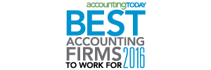 Best Accounting Firms to Work 2016 Logo