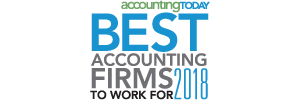 Best Accounting Firms to Work 2018 Logo