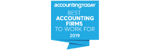 Best Accounting Firms to Work 2019 Logo