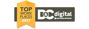 D&C Top Places to Work 2017 Logo