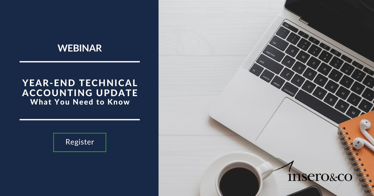 year-end technical accounting update